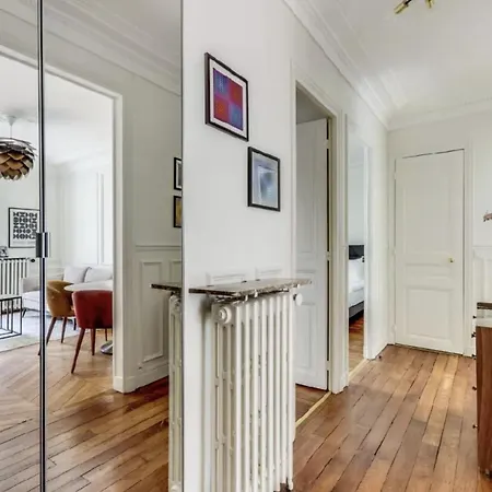 Apartment Trocadero - Bail Mobilite - 20min-tour Eiffel Paris