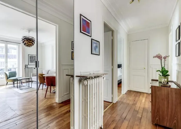 Apartamento Trocadero - Bail Mobilite - 20min-tour Eiffel París
