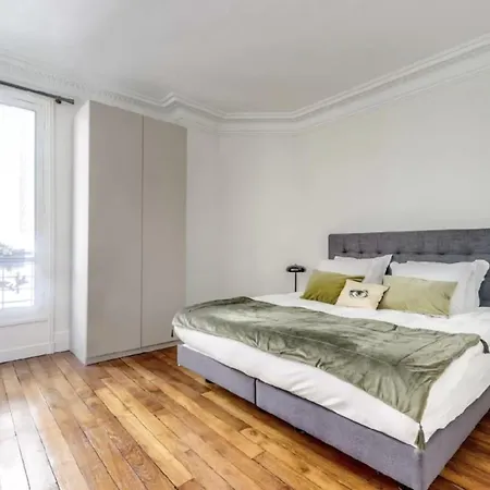 Apartament Trocadero - Bail Mobilite - 20min-tour Eiffel *